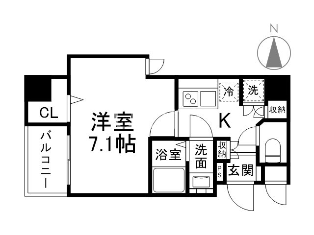 アドバンス京都デタンデュの間取り