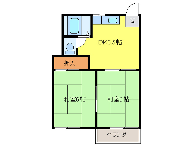 【フォーブル後藤の間取り】