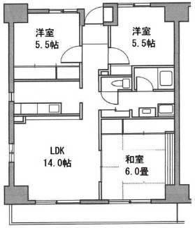 フラットフォーレストの間取り