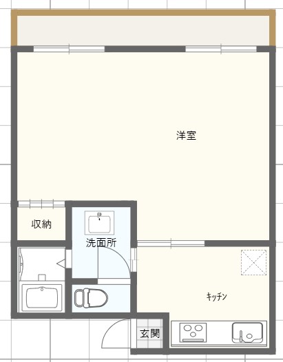 静岡市葵区梅屋町のマンションの間取り