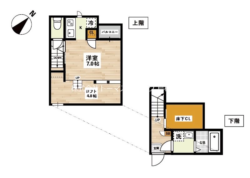 ADC基山プルミエの間取り