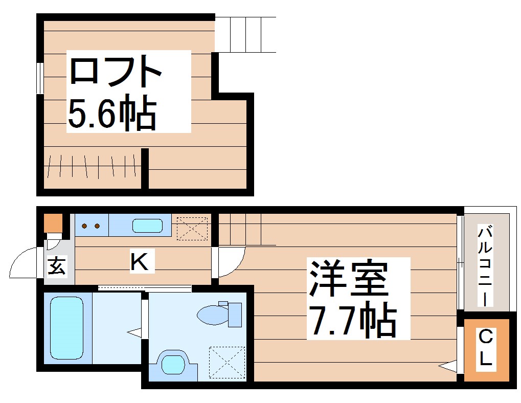 ミニステラの間取り