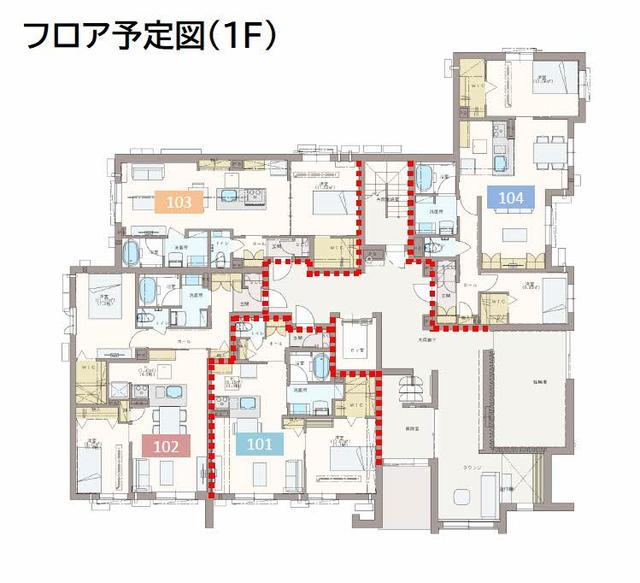 【シャーメゾンプレミア椿のその他共有部分】