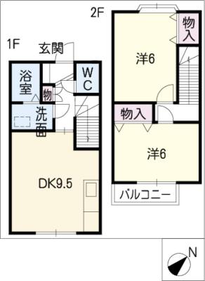 ミレニアムＣ棟の間取り