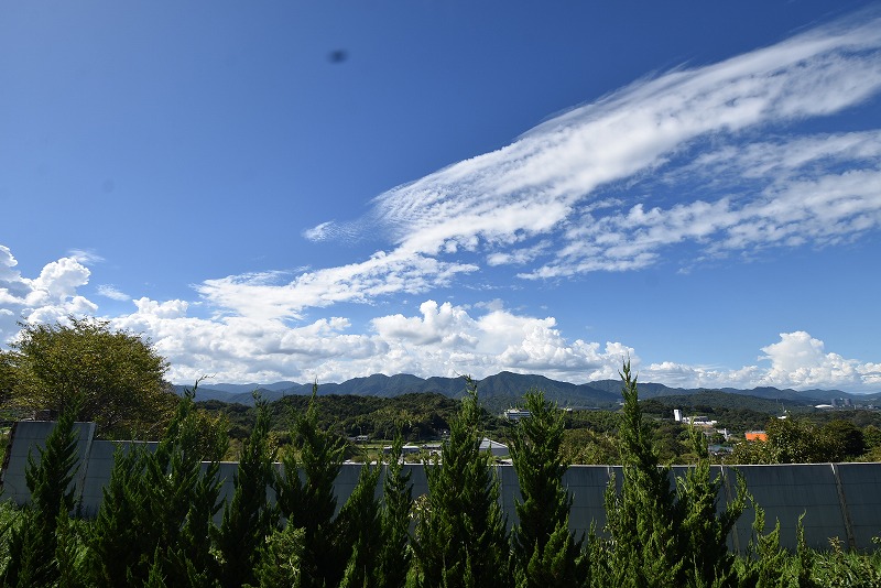 【広島市西区山田町のアパートの眺望】