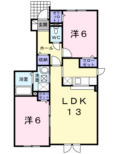 マディソンの間取り