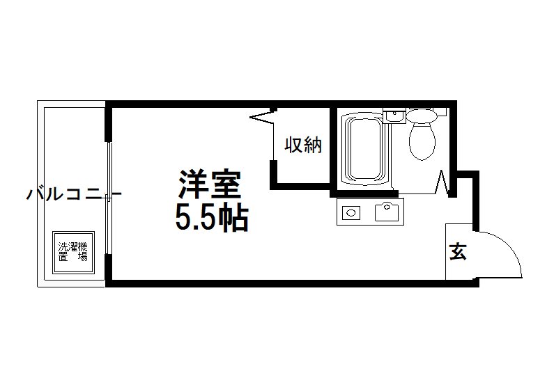 日の出ハイツの間取り