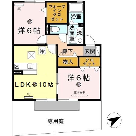 マグノリアコート Ｃ棟の間取り