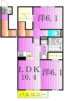 クライスファイブの間取り