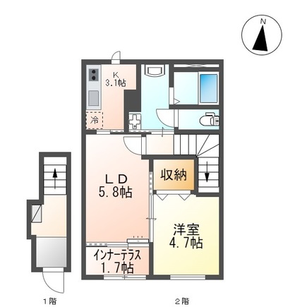 アグレアーブルの間取り