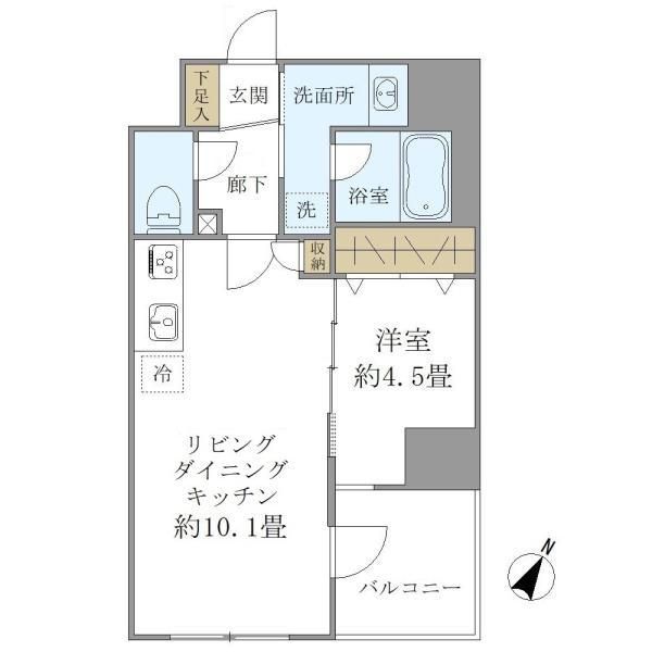 パインステージ白金高輪の間取り