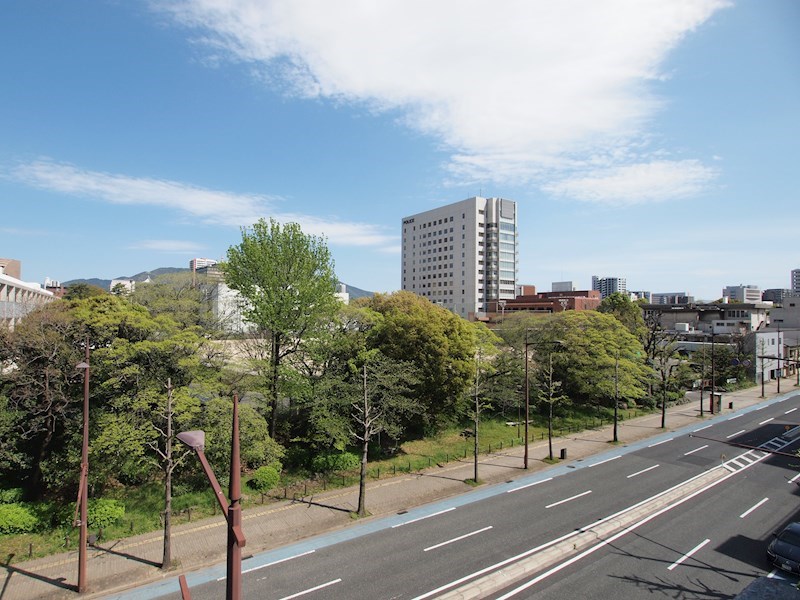 【ウインズ竪町のバルコニー】