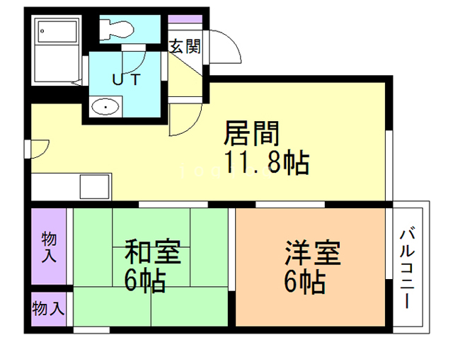 グランドメゾン中津川Ｂの間取り