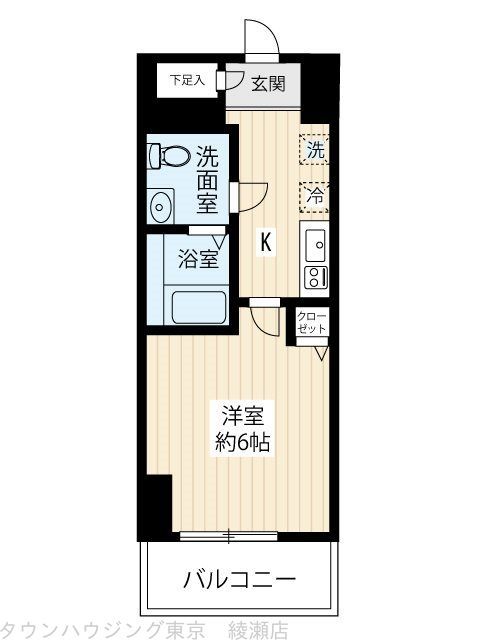 葛飾区青戸のマンションの間取り