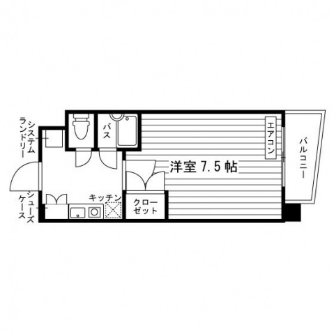 グランシャリオ花園の間取り