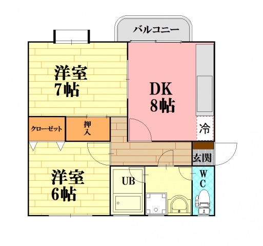 シェルFAの間取り