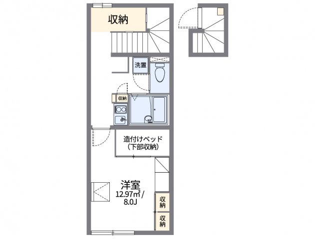 レオパレスわかばの間取り