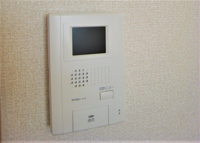 セキュリティ　モニター付きインターホン