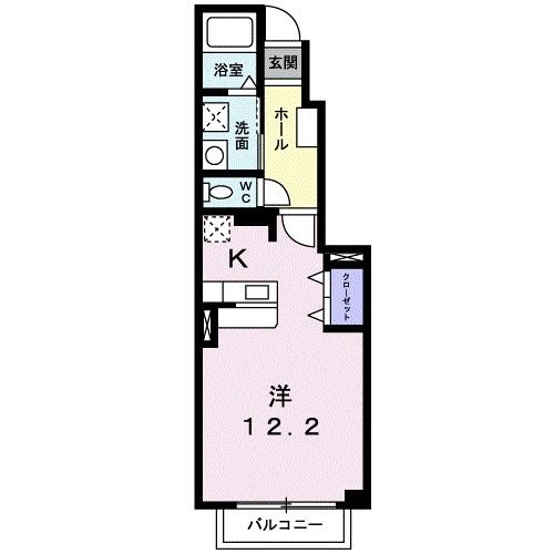 ミニヨン　メゾンの間取り