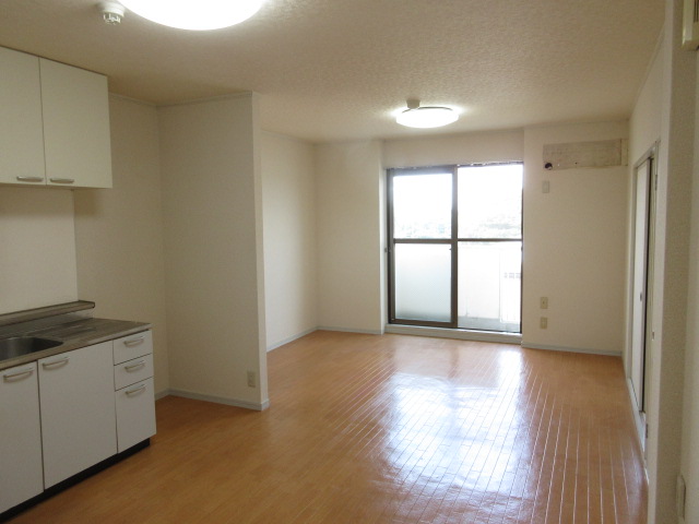 居室・リビング　LDK13帖。照明器具付きです。