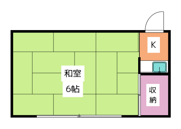 目黒区青葉台のアパートの間取り