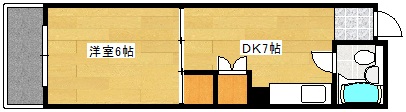 和秀舟入本町ビルの間取り