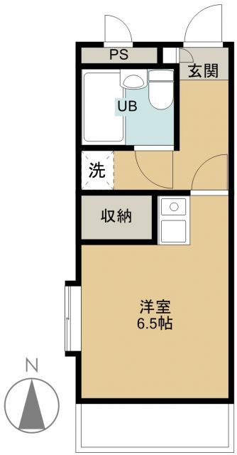 所沢市東住吉のマンションの間取り