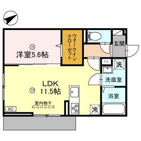 ルグラン龍野の間取り