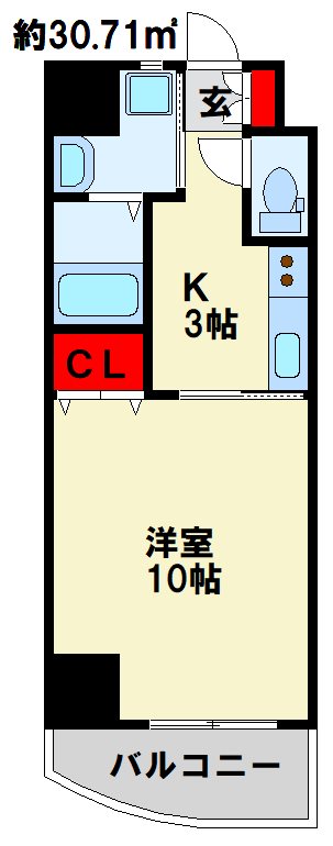 【サンシャイン十番館.曽根の間取り】