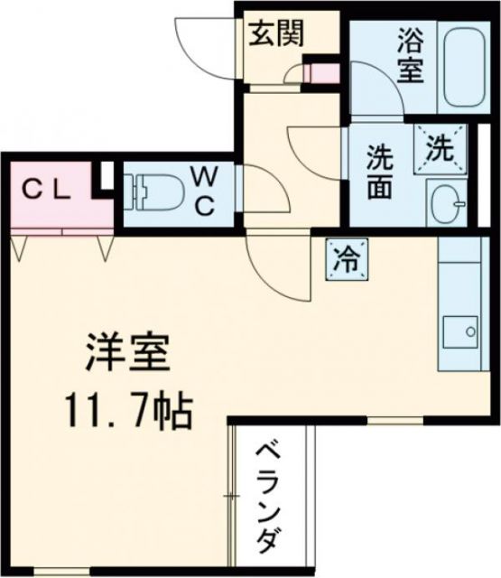 アルチェ学校町の間取り