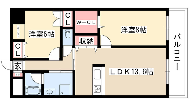 MYM千代田の間取り