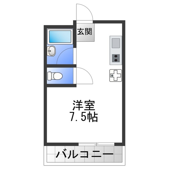 和泉市唐国町のマンションの間取り