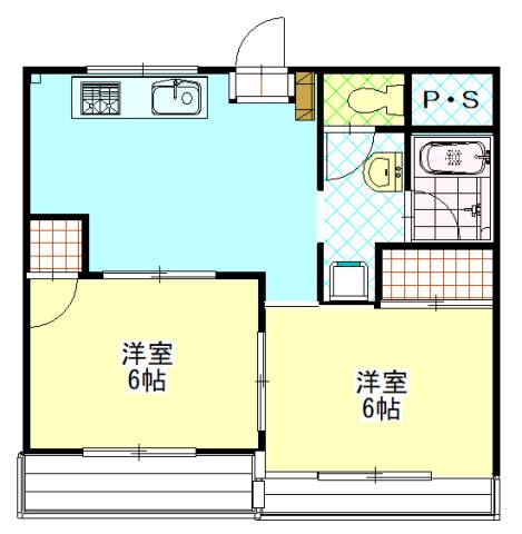 エクセル若葉の間取り