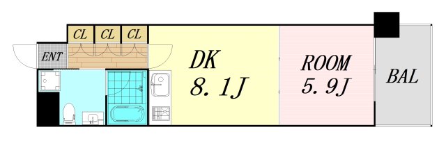 【エグゼレジデンスタワーの間取り】