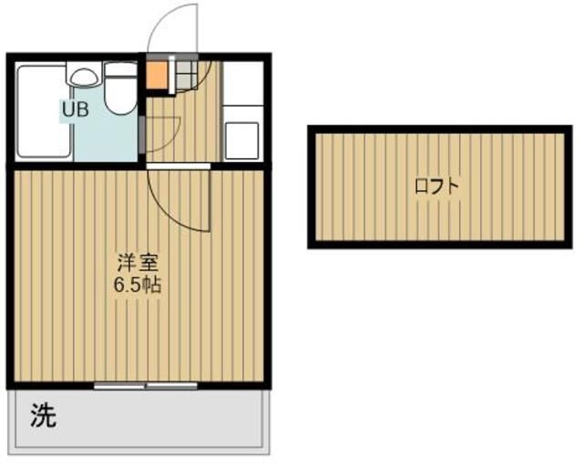 坂戸市芦山町のアパートの間取り