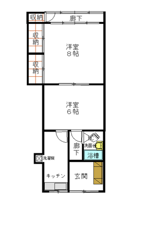 セントラルパレスの間取り