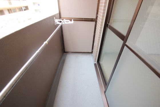 バルコニー　※別部屋の写真です