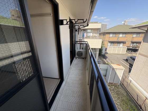 バルコニー　※別部屋の写真です