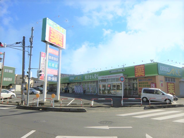 ドラックストア　ドラッグ・エース箭弓町店（ドラッグストア）まで553m
