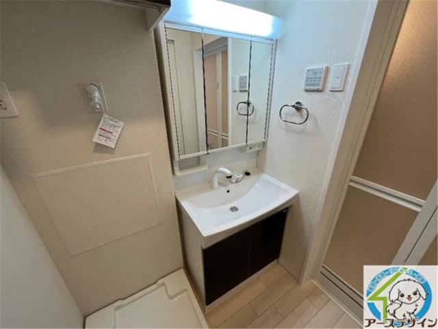 洗面設備　パース写真