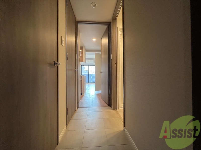 玄関　シンプルなすっきりとした玄関になっています