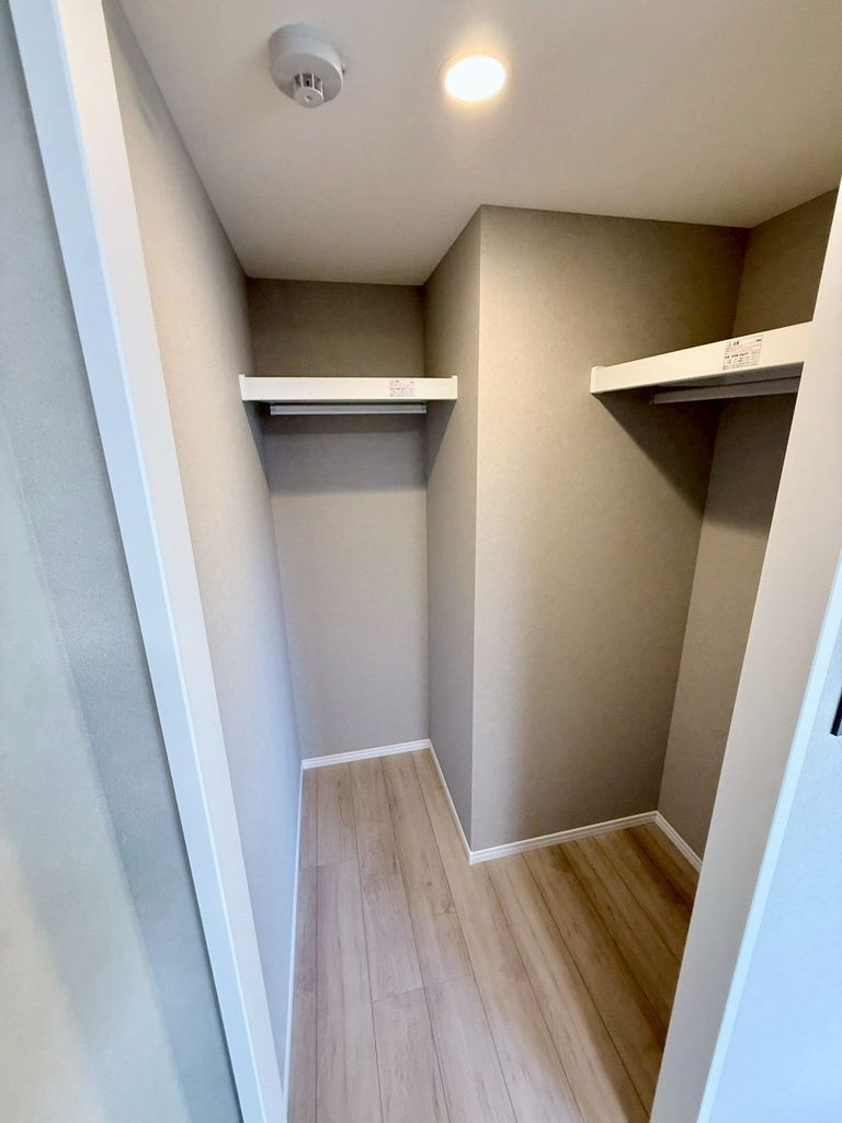 収納　ウォークインクローゼット 全戸標準装備