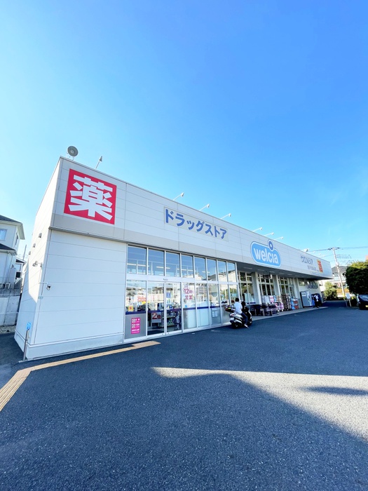 ドラックストア　ウエルシア（ドラッグストア）まで750m