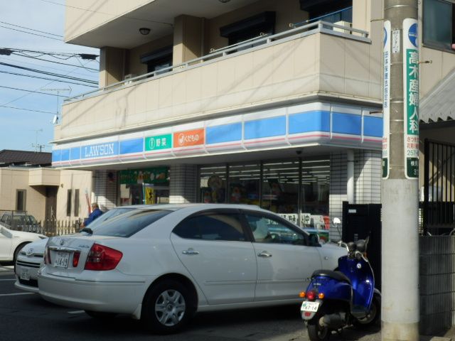 コンビニ　ローソン 検見川店（コンビニ）まで24m
