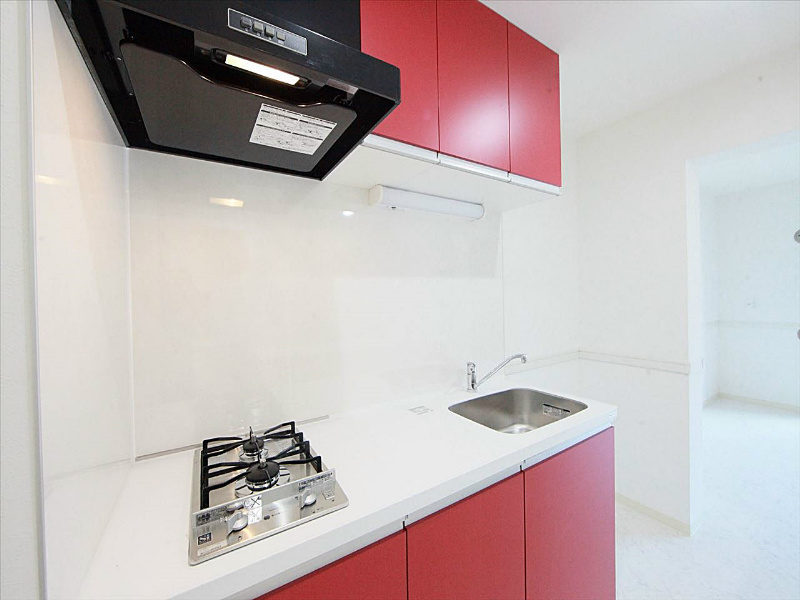 キッチン　システムキッチン（2口コンロ）