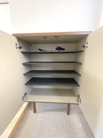 収納　シューズボックスがあります