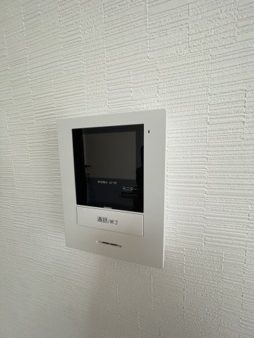 セキュリティ　モニター付きのインターホンです