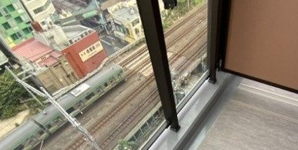 バルコニー　開放的で明るい空間を演出してくれるバルコニーです