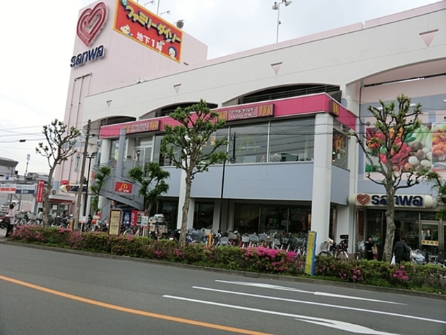 スーパー　sanwa小川店（スーパー）まで660m