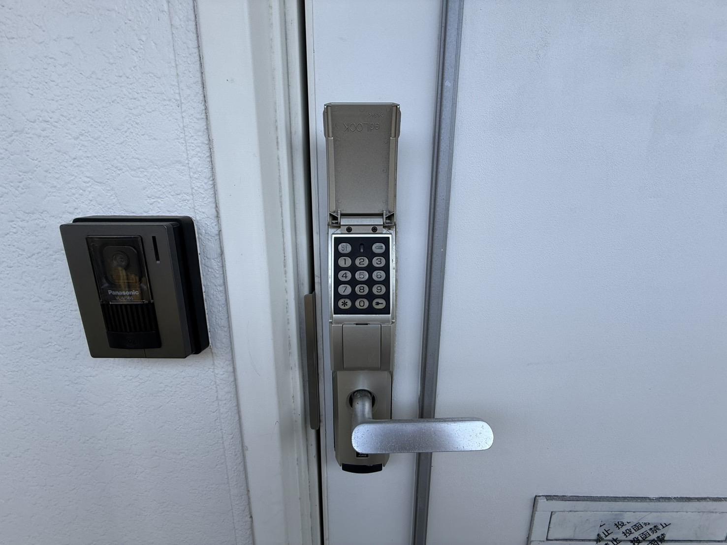 その他設備　鍵の持ち歩きが不要なデジタルキーです(別部屋参考写真)